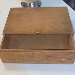 Tampa JT Swann Spanish Cigars cigar box slide drawer stamp